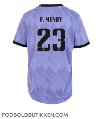 Real Madrid Ferland Mendy #23 Udebanetrøje Dame 2022-23 Kortærmet